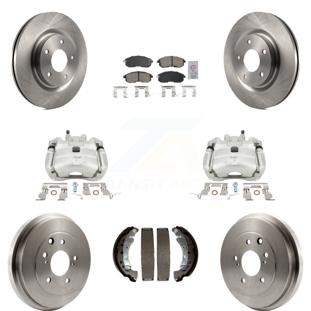Transit Auto KC8-101500N Disc Brake Kit for 2017-2019 Nissan Sentra - Front and Rear product image