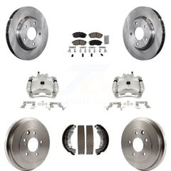 Transit Auto KC8-101501N Disc Brake Kit for 2013-2019 Nissan Sentra - Front and Rear product image
