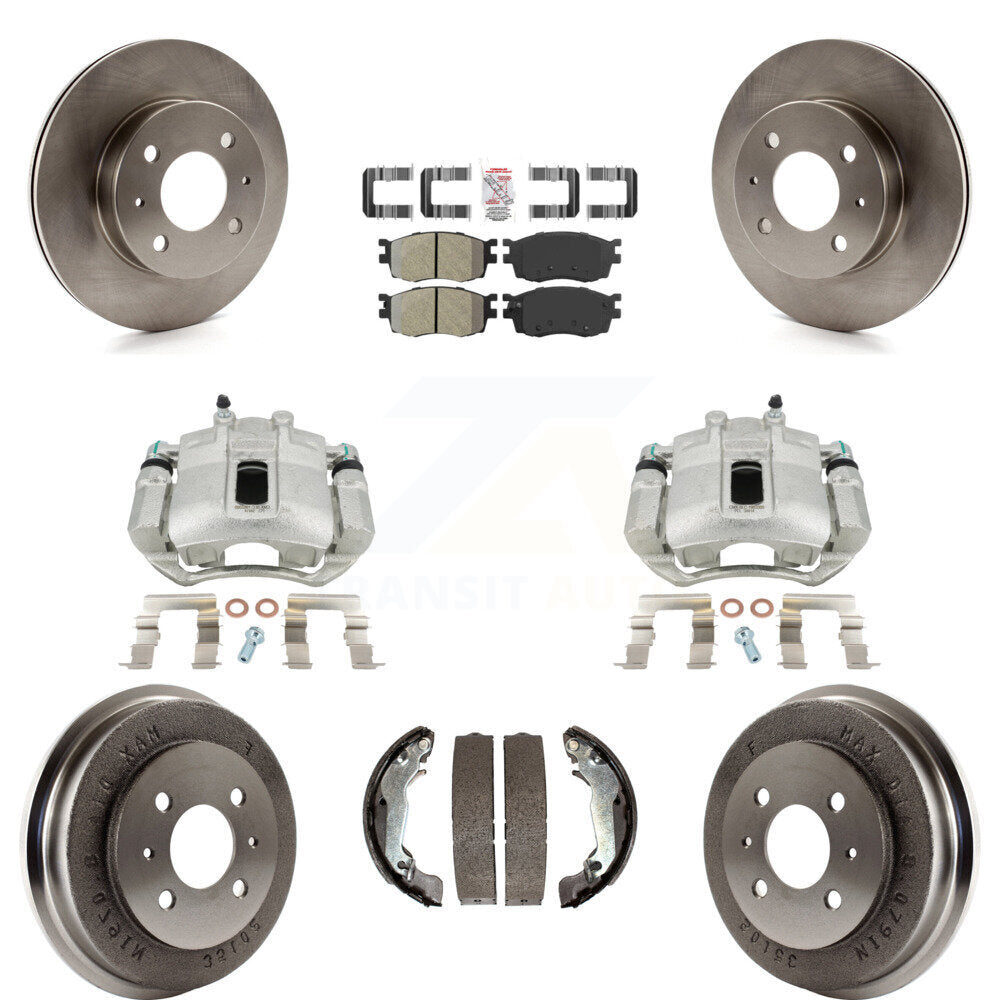 Transit Auto KC8-101504N Disc Brake Kit for 2006 Hyundai Accent - Front and Rear product image