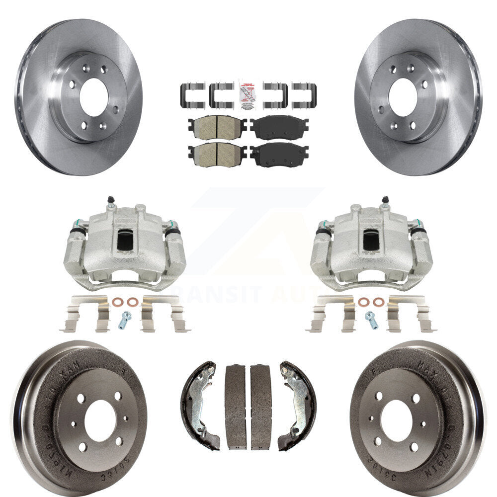 Transit Auto KC8-101505N Disc Brake Kit for 2006 Hyundai Accent - Front and Rear product image