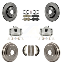 Transit Auto KC8-101506N Disc Brake Kit for 2004-2015 Chevrolet Spark, Pontiac G3, Pontiac G3 Wave & more - Front and Rear product image
