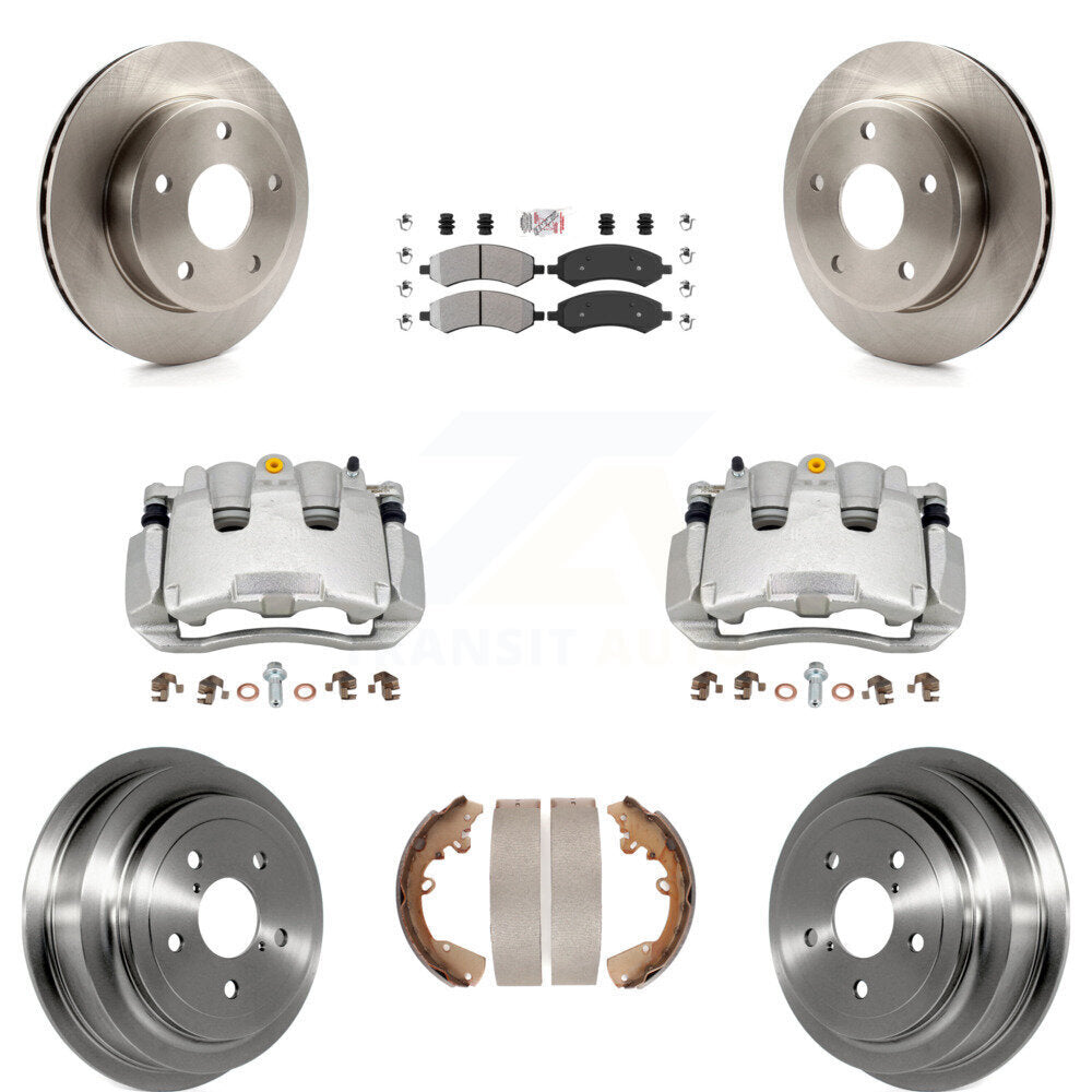 Transit Auto KC8-101508N Disc Brake Kit for 2009-2011 Ram Dakota, Dodge Dakota - Front and Rear product image