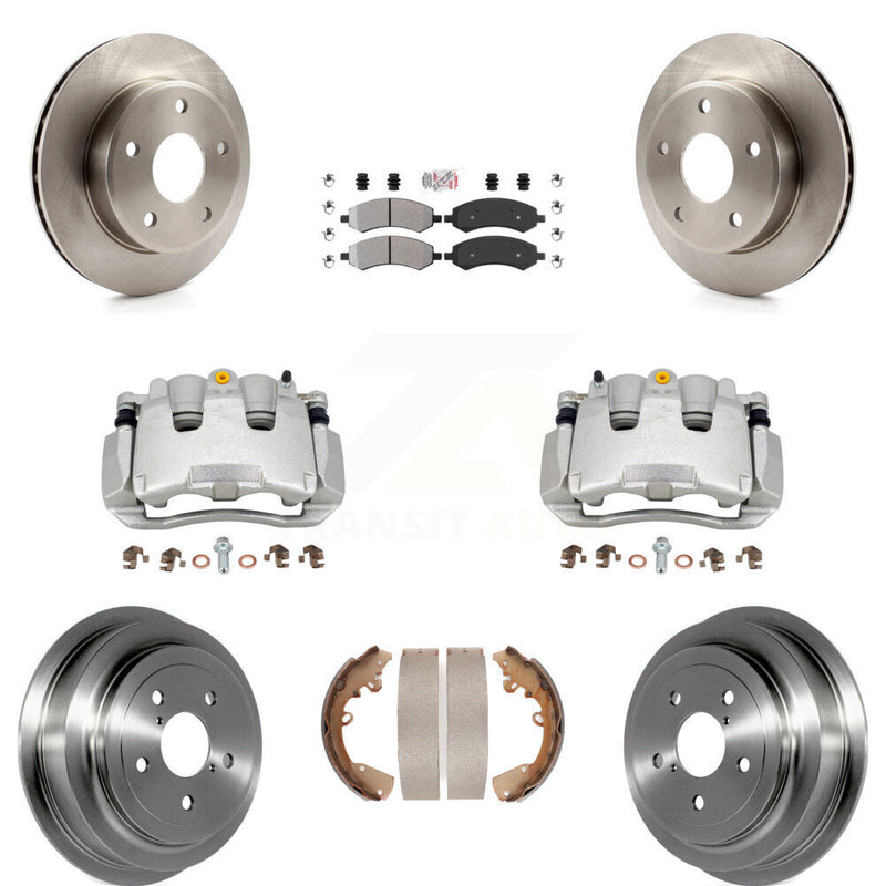 Transit Auto KC8-101508N Disc Brake Kit for 2009-2011 Ram Dakota, Dodge Dakota - Front and Rear product image