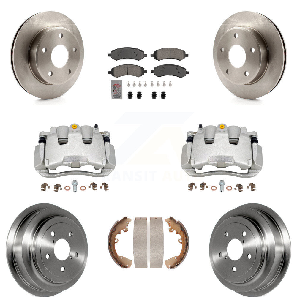 Transit Auto KC8-101509N Disc Brake Kit for 2009-2011 Ram Dakota, Dodge Dakota - Front and Rear product image