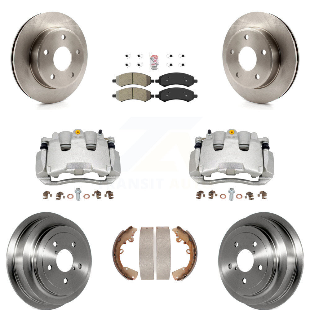 Transit Auto KC8-101510N Disc Brake Kit for 2009-2011 Ram Dakota, Dodge Dakota - Front and Rear product image