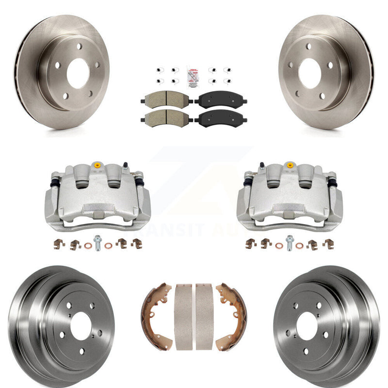 Transit Auto KC8-101510N Disc Brake Kit for 2009-2011 Ram Dakota, Dodge Dakota - Front and Rear product image