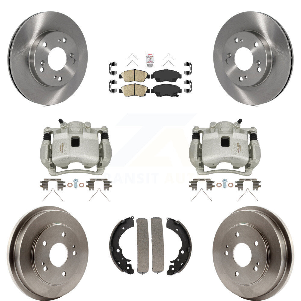 Transit Auto KC8-101511N Disc Brake Kit for 2006-2008 Honda Civic - Front and Rear product image