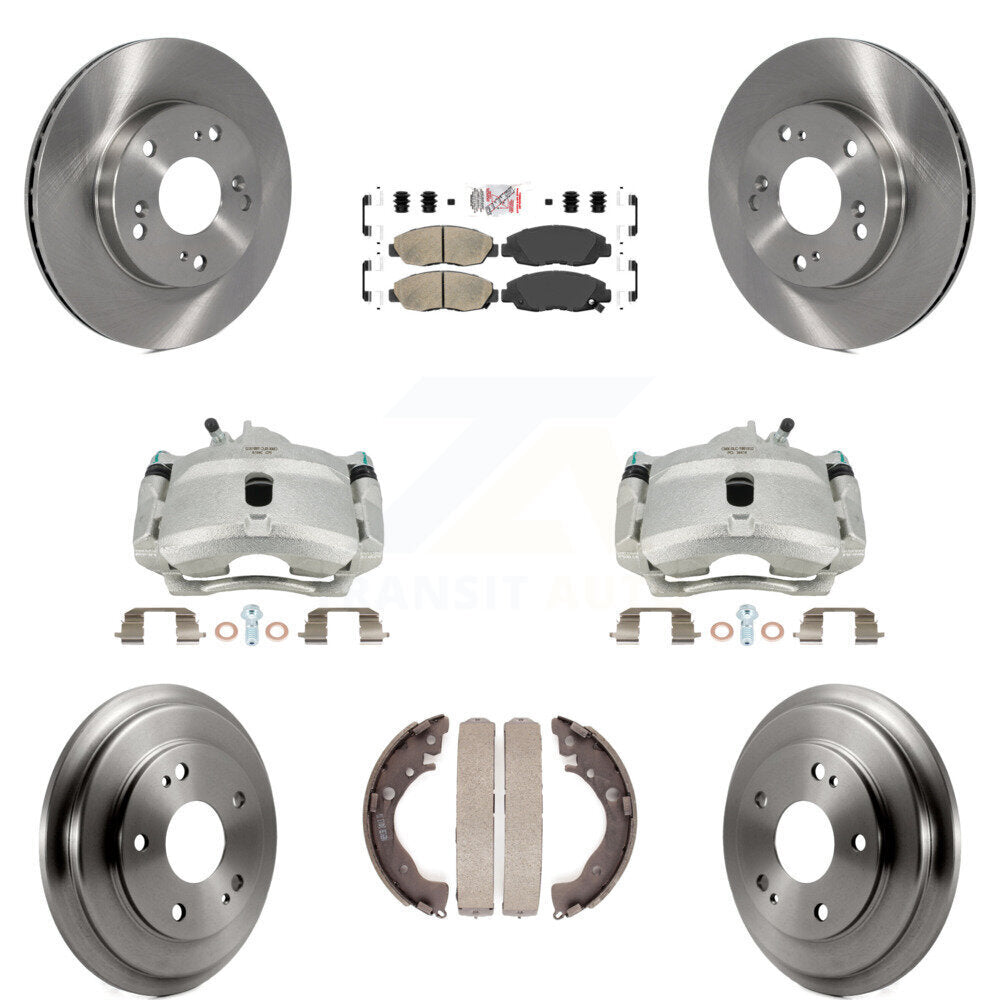 Transit Auto KC8-101513N Disc Brake Kit for 2006-2011 Honda Civic - Front and Rear product image