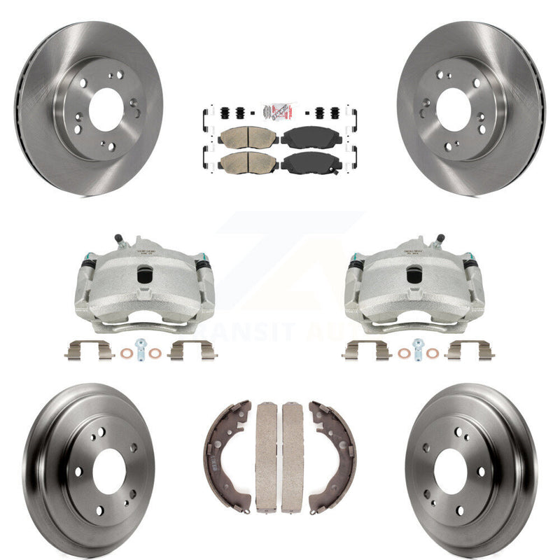 Transit Auto KC8-101513N Disc Brake Kit for 2006-2011 Honda Civic - Front and Rear product image