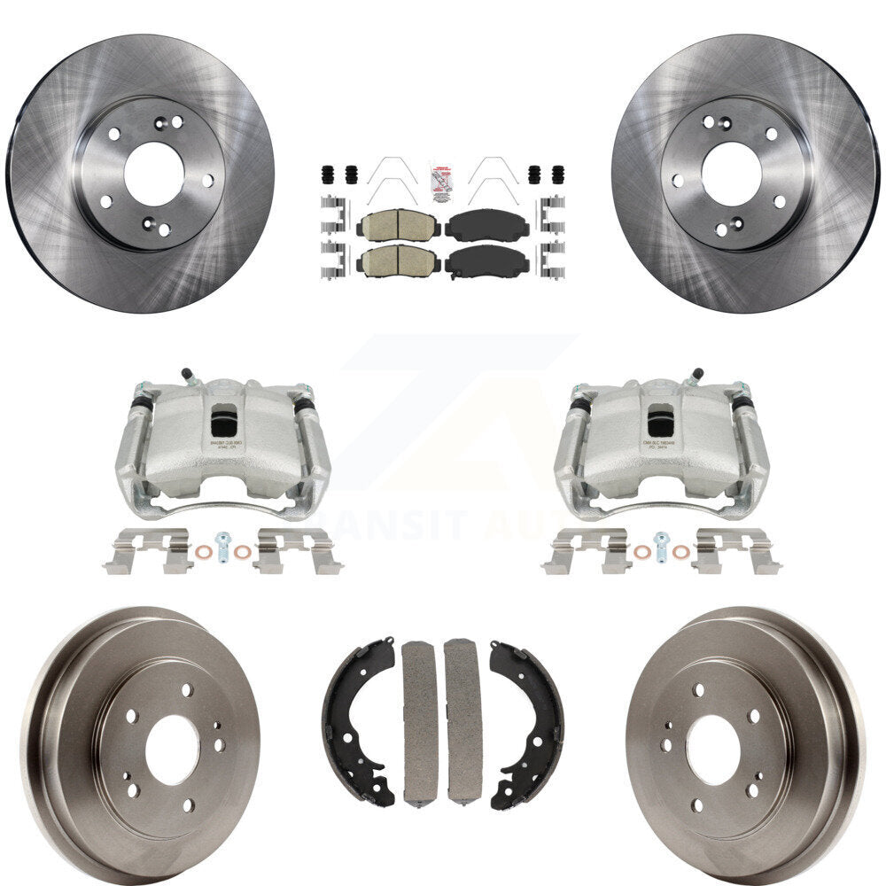 Transit Auto KC8-101515N Disc Brake Kit for 2006-2010 Honda Civic - Front and Rear product image