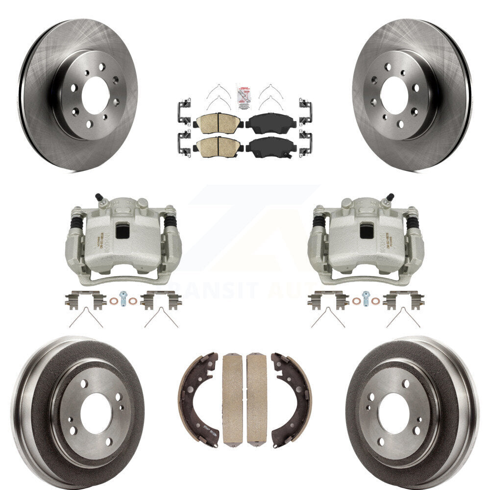 Transit Auto KC8-101516N Disc Brake Kit for 2007-2008 Honda Fit - Front and Rear product image