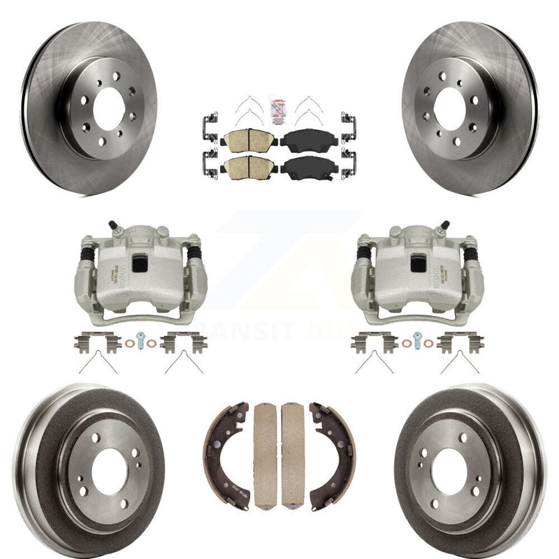 Transit Auto KC8-101516N Disc Brake Kit for 2007-2008 Honda Fit - Front and Rear product image