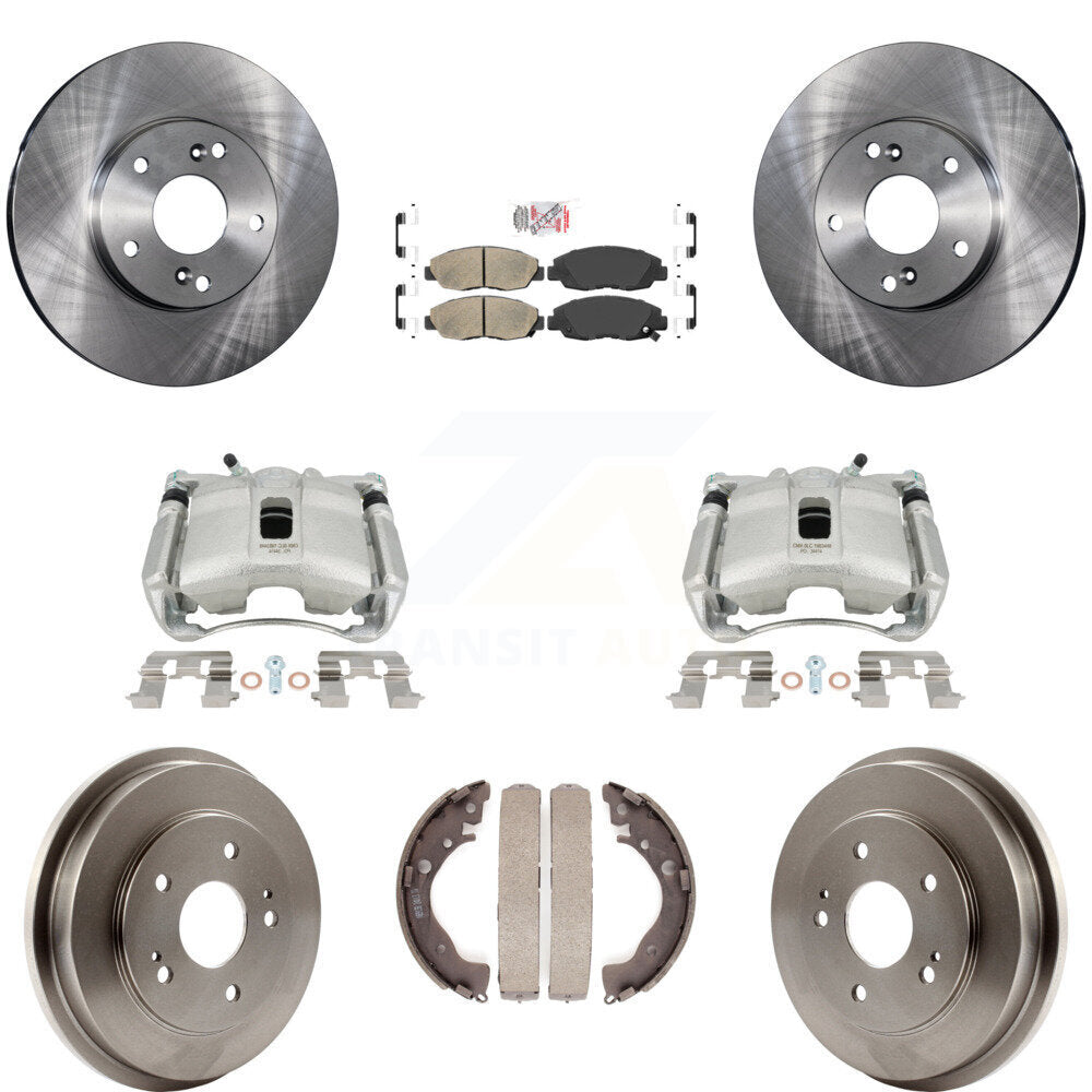 Transit Auto KC8-101517N Disc Brake Kit for 2011 Honda Civic - Front and Rear product image