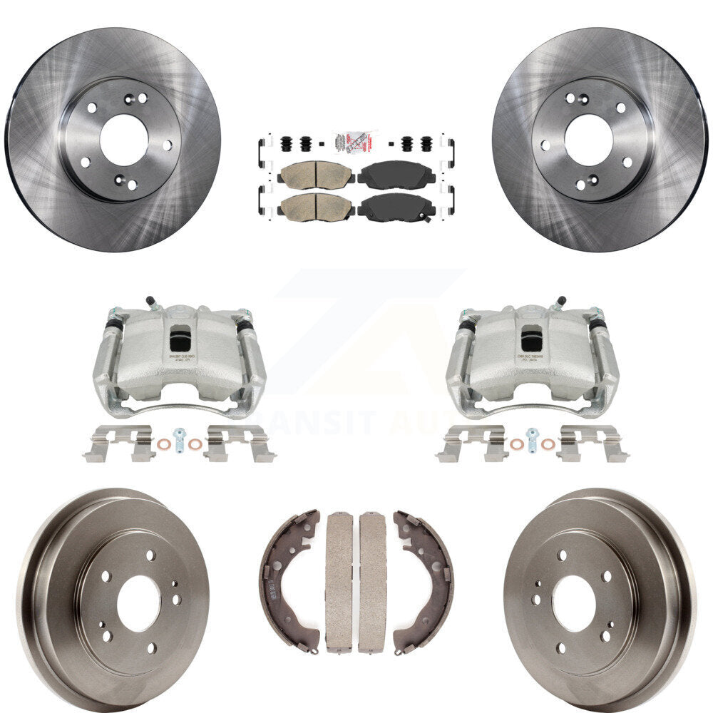 Transit Auto KC8-101518N Disc Brake Kit for 2011 Honda Civic - Front and Rear product image