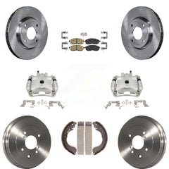 Transit Auto KC8-101521N Disc Brake Kit for 2007-2012 Nissan Sentra - Front and Rear product image