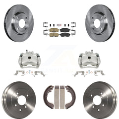 Transit Auto KC8-101522N Disc Brake Kit for 2007-2012 Nissan Sentra - Front and Rear product image