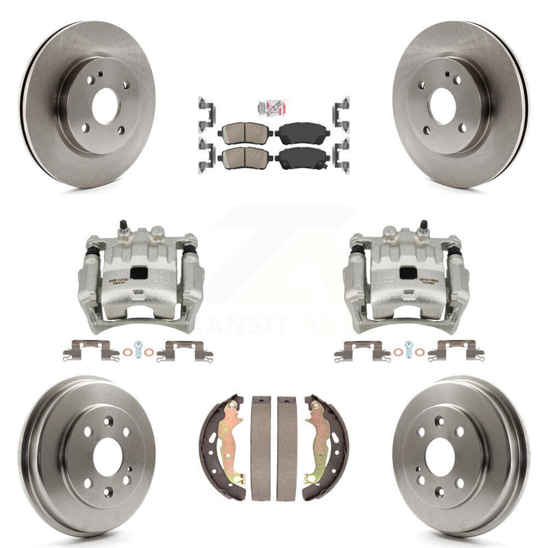 Transit Auto KC8-101527N Disc Brake Kit for 2011-2014 Mazda 2 - Front and Rear product image