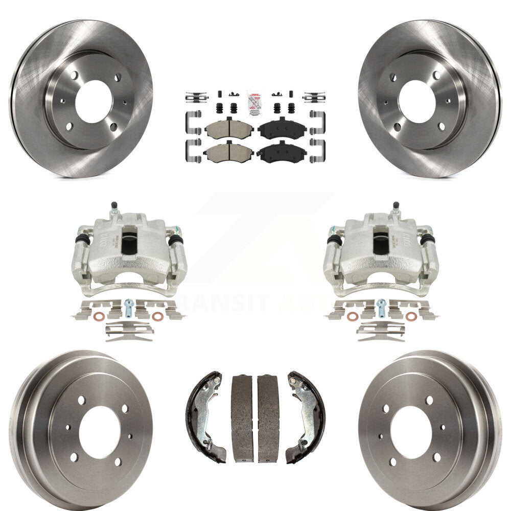 Transit Auto KC8-101528N Disc Brake Kit for 2002-2004 Hyundai Elantra - Front and Rear product image