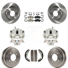 Transit Auto KC8-101528N Disc Brake Kit for 2002-2004 Hyundai Elantra - Front and Rear product image