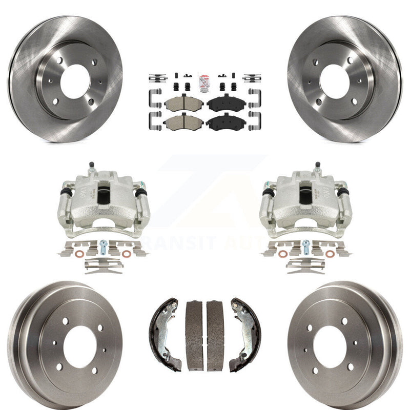Transit Auto KC8-101528N Disc Brake Kit for 2002-2004 Hyundai Elantra - Front and Rear product image