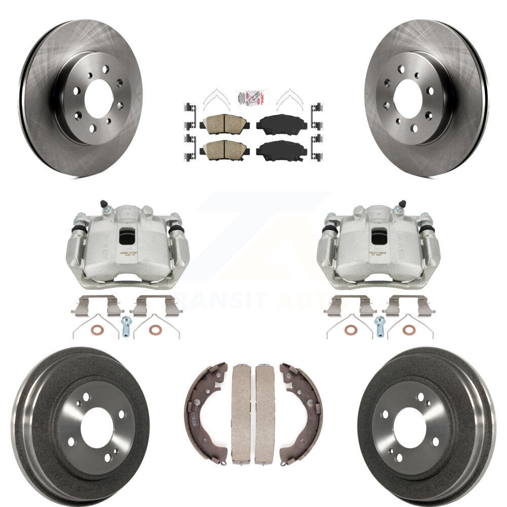 Transit Auto KC8-101530N Disc Brake Kit for 2009-2013 Honda Fit - Front and Rear product image