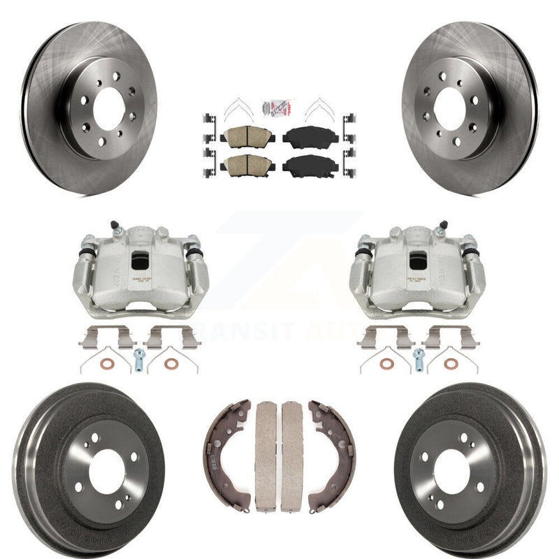 Transit Auto KC8-101530N Disc Brake Kit for 2009-2013 Honda Fit - Front and Rear product image