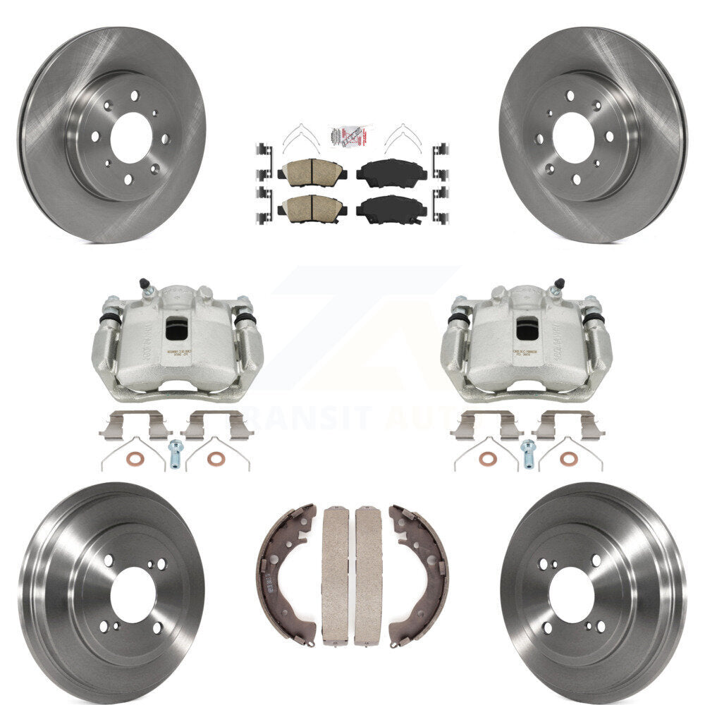 Transit Auto KC8-101532N Disc Brake Kit for 2015-2020 Honda Fit - Front and Rear product image