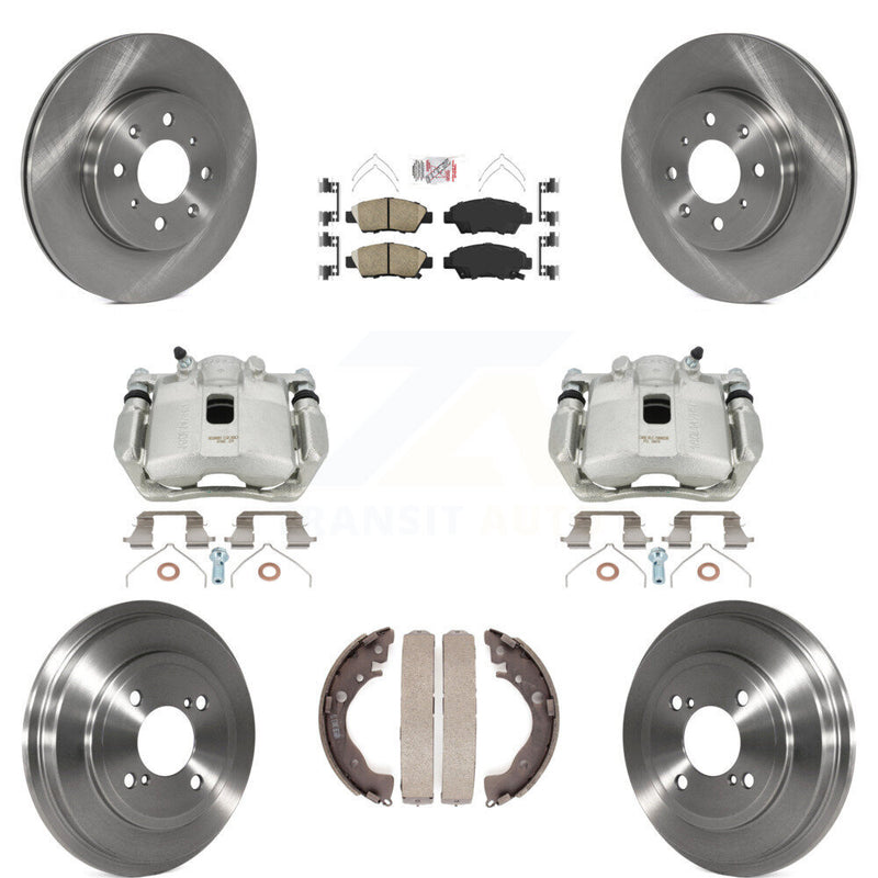 Transit Auto KC8-101532N Disc Brake Kit for 2015-2020 Honda Fit - Front and Rear product image