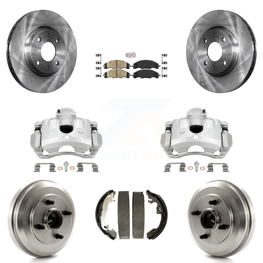 Transit Auto KC8-101533N Disc Brake Kit for 2009-2011 Ford Focus - Front and Rear product image