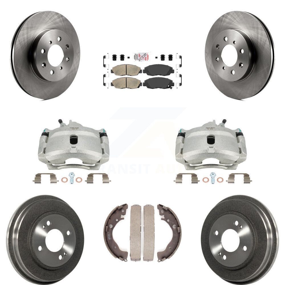 Transit Auto KC8-101535N Disc Brake Kit for 2010-2014 Honda Insight - Front and Rear product image