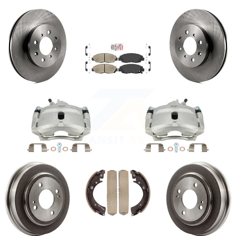 Transit Auto KC8-101536N Disc Brake Kit for 1996-2000 Honda Civic, Acura EL - Front and Rear product image