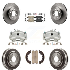 Transit Auto KC8-101537N Disc Brake Kit for 1996-2000 Honda Civic, Acura EL - Front and Rear product image