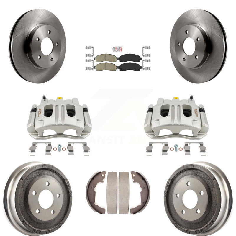 Transit Auto KC8-101538N Disc Brake Kit for 2004-2007 Chevrolet Equinox, Pontiac Torrent, Saturn Vue - Front and Rear product image