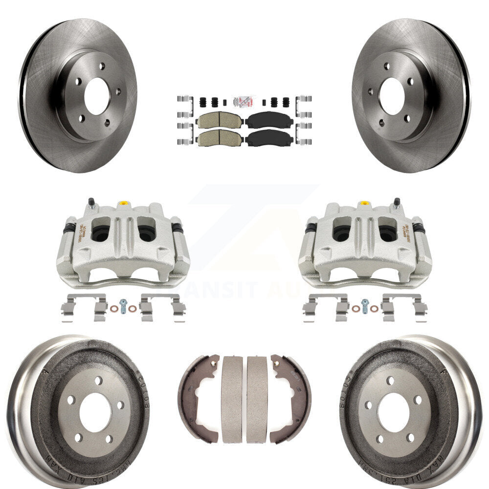 Transit Auto KC8-101539N Disc Brake Kit for 2004-2007 Chevrolet Equinox, Pontiac Torrent, Saturn Vue - Front and Rear product image