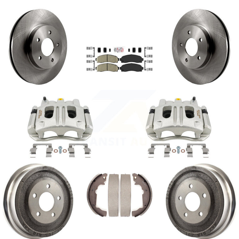Transit Auto KC8-101539N Disc Brake Kit for 2004-2007 Chevrolet Equinox, Pontiac Torrent, Saturn Vue - Front and Rear product image