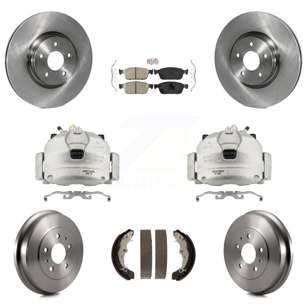 Transit Auto KC8-101540N Disc Brake Kit for 2013-2018 Ford Focus - Front and Rear product image
