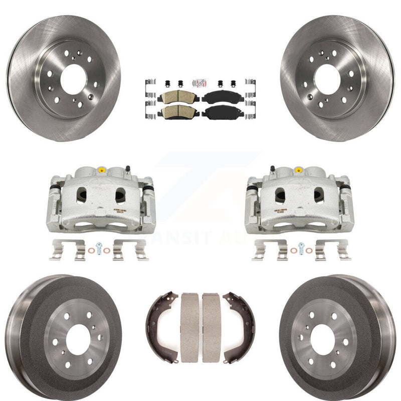 Transit Auto KC8-101541N Disc Brake Kit for 2009-2013 Chevrolet Silverado 1500, GMC Sierra 1500 - Front and Rear product image