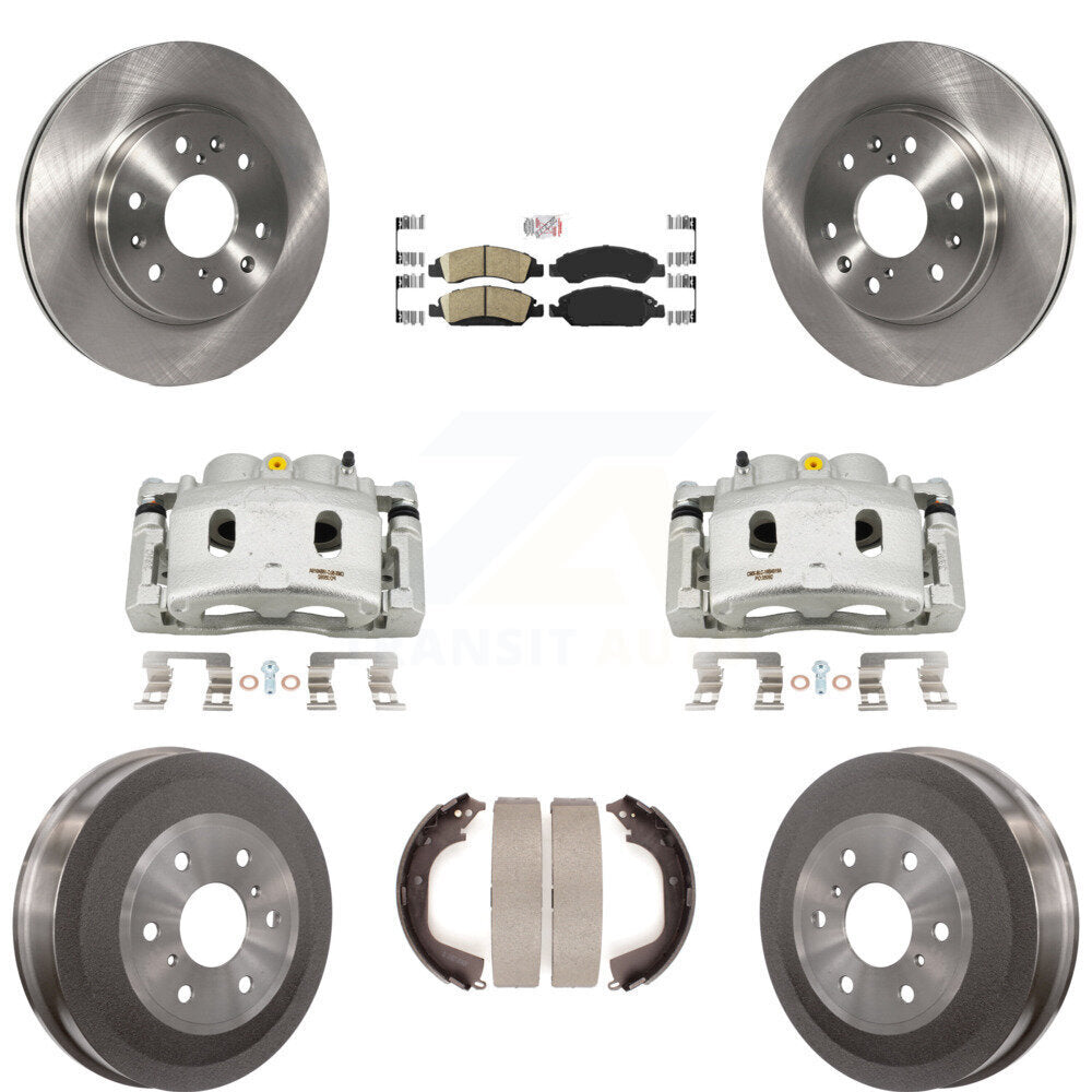 Transit Auto KC8-101542N Disc Brake Kit for 2009-2013 Chevrolet Silverado 1500, GMC Sierra 1500 - Front and Rear product image