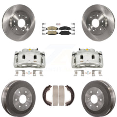 Transit Auto KC8-101542N Disc Brake Kit for 2009-2013 Chevrolet Silverado 1500, GMC Sierra 1500 - Front and Rear product image