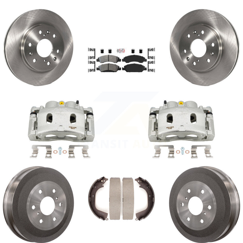 Transit Auto KC8-101543N Disc Brake Kit for 2009-2013 Chevrolet Silverado 1500, GMC Sierra 1500 - Front and Rear product image