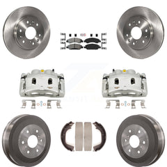 Transit Auto KC8-101543N Disc Brake Kit for 2009-2013 Chevrolet Silverado 1500, GMC Sierra 1500 - Front and Rear product image