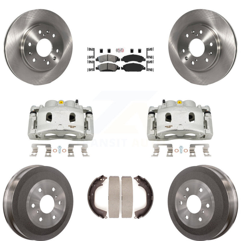 Transit Auto KC8-101543N Disc Brake Kit for 2009-2013 Chevrolet Silverado 1500, GMC Sierra 1500 - Front and Rear product image
