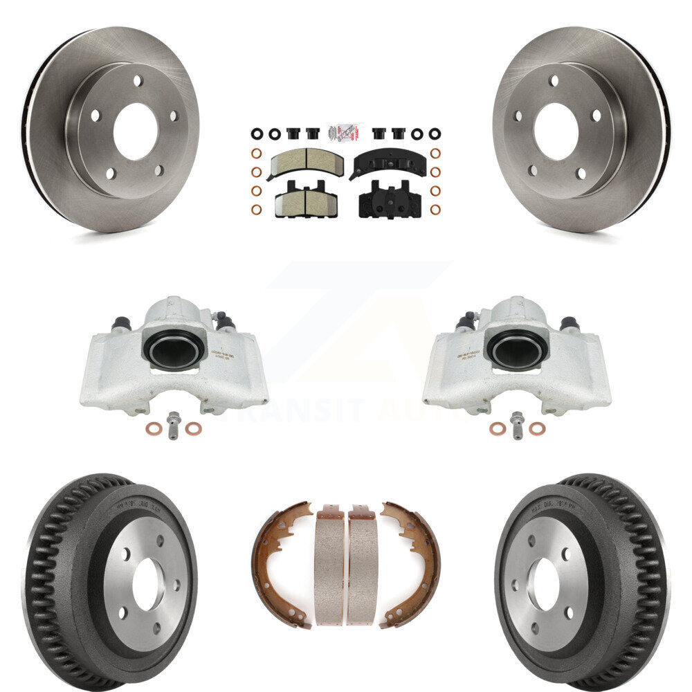 Transit Auto KC8-101550N Disc Brake Kit for 1994-1999 Dodge Ram 1500 - Front and Rear product image