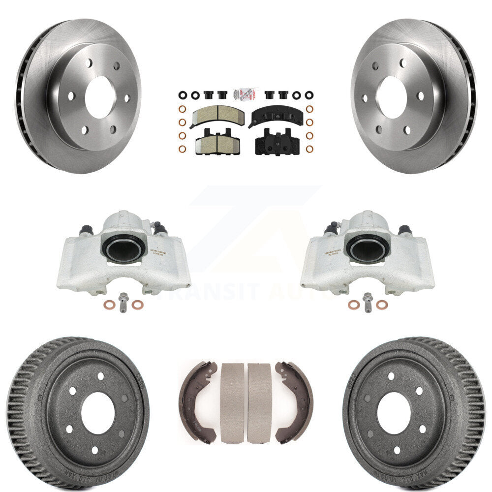 Transit Auto KC8-101554N Disc Brake Kit for 1992-1998 GMC Yukon, Chevrolet Blazer, Chevrolet K1500 - Front and Rear product image
