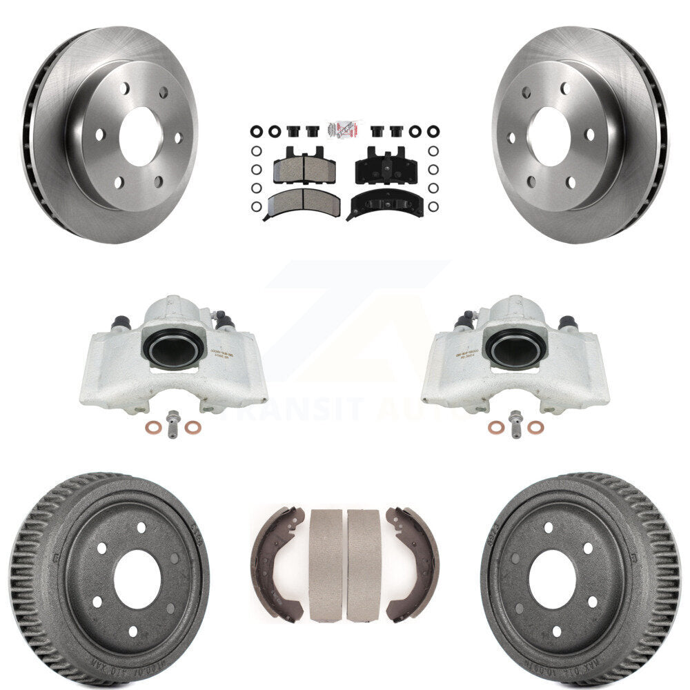 Transit Auto KC8-101555N Disc Brake Kit for 1992-1998 GMC Yukon, Chevrolet Blazer, Chevrolet K1500 - Front and Rear product image