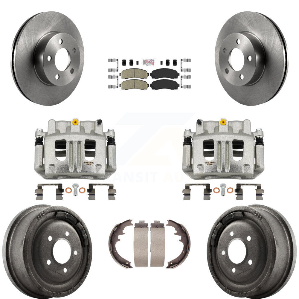 Transit Auto KC8-101563N Disc Brake Kit for 2004-2009 Mazda B4000, Ford Ranger - Front and Rear product image