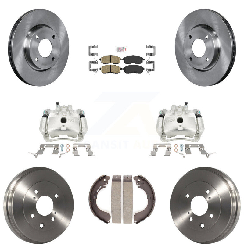 Transit Auto KC8-101566N Disc Brake Kit for 2009-2014 Nissan Cube - Front and Rear product image