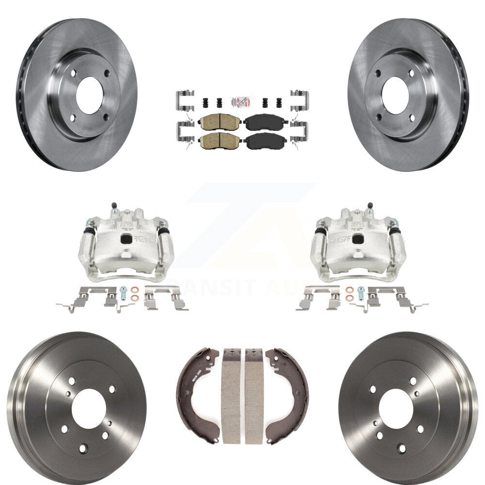 Transit Auto KC8-101567N Disc Brake Kit for 2009-2014 Nissan Cube - Front and Rear product image