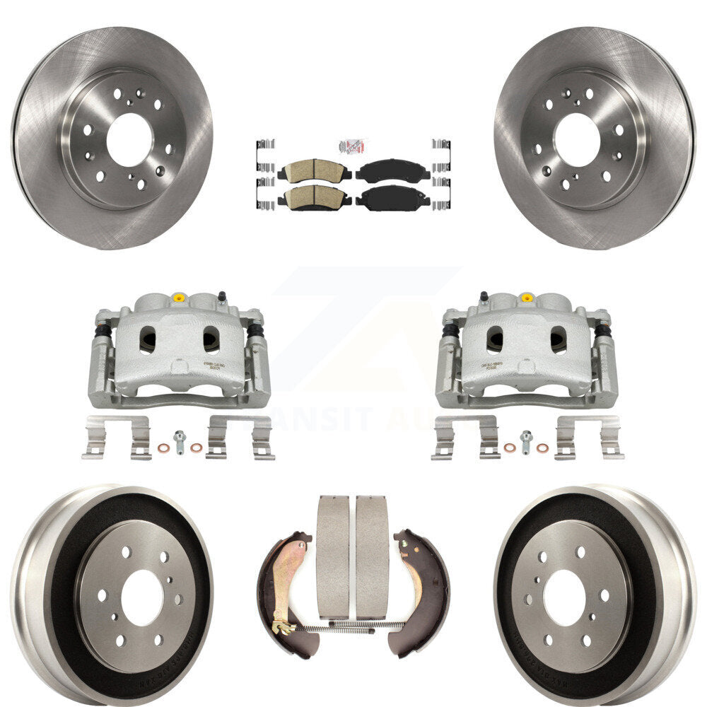Transit Auto KC8-101570N Disc Brake Kit for 2005-2007 Chevrolet Silverado 1500 Classic, GMC Sierra 1500 Classic, Chevrolet Silverado 1500 & more - Front and Rear product image