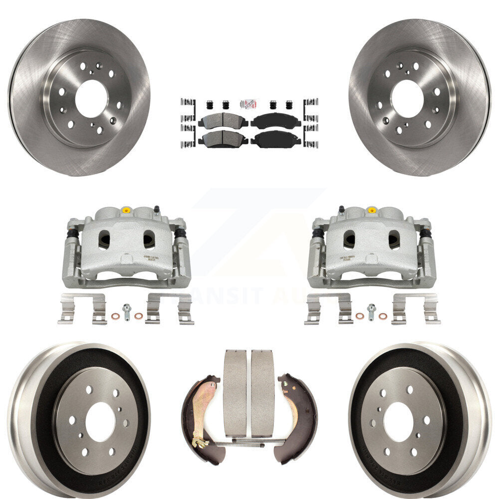 Transit Auto KC8-101571N Disc Brake Kit for 2005-2007 Chevrolet Silverado 1500 Classic, GMC Sierra 1500 Classic, Chevrolet Silverado 1500 & more - Front and Rear product image